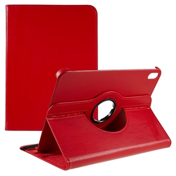 iPad (2022) 360 ​​Rotary Folio Case - Červená