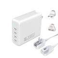 4smarts GaN Flex Pro 200W Desk / Wall Charger - 4x USB - White