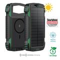 4smarts TitanPack UltiMag Rugged Solar Power Bank 20000mAh - Green / Black