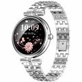 AK73 Women's Smart Watch with Rhinestone Stainless Steel Strap