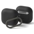 AirPods 4 Ringke Silicone Case - Shockproof Protection - Black