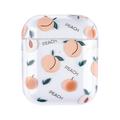 AirPods / AirPods 2 Fruit Plastic Case - Peach