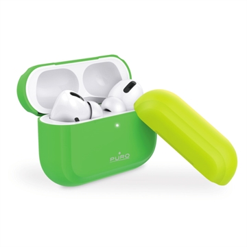 Silikónové puzdro AirPods Pro Puro Icon Fluo