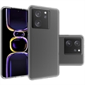 Xiaomi Redmi K60 Ultra Protišmykové TPU Puzdro - Transparentné