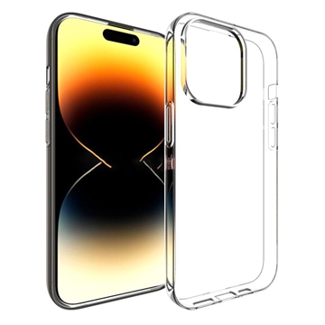 iPhone 15 Pro Anti-Slip TPU Case - Jasný