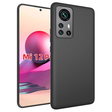 Anti -Slip Xiaomi 12 Pro TPU Case - Čierna