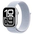 Apple Watch 10 GPS MWWD3QN/A - Aluminium, Blue Cloud Sport Loop, 46mm - Silver