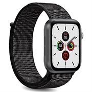 Športový remienok Apple Watch Series 9/8/SE (2022)/7/SE/6/5/4/3/2/1 Puro Nylon - 41 mm/40 mm/38 mm - čierny