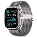 Apple Watch Series Ultra 2/Ultra/10/9/8/7/6/SE (2022)/SE Tech-Protect Milan Strap - 49mm/46mm/45mm/44mm - Silver