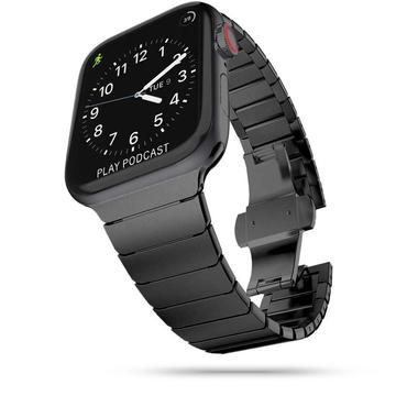 Apple Watch Series Ultra 2/Ultra/10/9/8/SE (2022)/7/SE/6/5/4 Tech-Protect LinkBand Strap - 49mm/46mm/45mm/44mm/42mm - Black