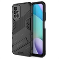 Armor Series Xiaomi Redmi 10/10 Prime Hybrid Case s Kickstandom - čierna