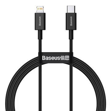 Kábel USB-C / Lightning radu Baseus Superior - 1m, 20W - Čierna