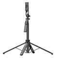 C18 Extendable Panoramic Quadrapod Stand - 65mm-95mm - Black