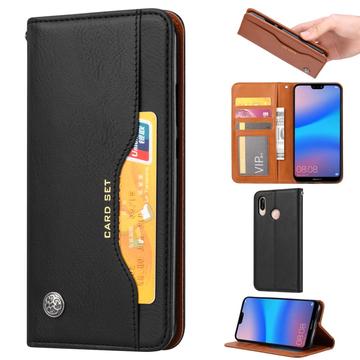 Séria sada kariet Huawei P20 Lite Wallet Case