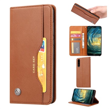 Séria sada kariet Huawei P30 Case - Brown - Brown