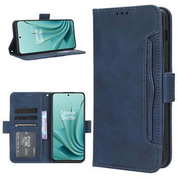 Cardholder Series OnePlus Ace 2V/Nord 3 Puzdro na Peňaženku - Modrá