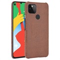 Séria krokodílov Google Pixel 4A 5G Cover - Brown