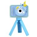 Cute Kids Camera with Tripod AC10 - Blue