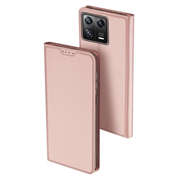 Dux Ducis Skin Pro Xiaomi 13 Flip Case - Ružová