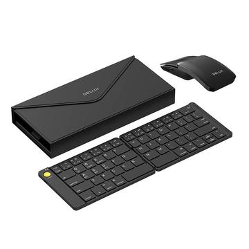 Delux KF10 Folding Wireless Keyboard & MF10PRO Mouse Set