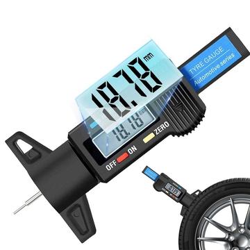 Digital Tire Tread Depth Gauge - 0-25.4mm