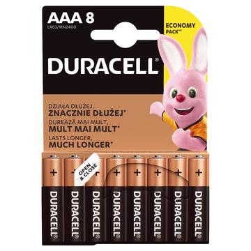 Duracell DuraLock C&B LR03/AAA Batteries - 8 Pcs.