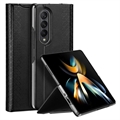 Dux Ducis Bril Samsung Galaxy Z Fold4 Flipové Puzdro - Čierne