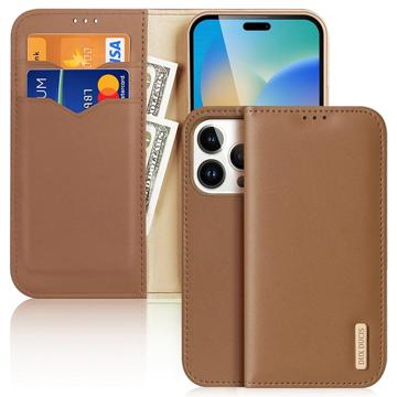 Dux Ducis Hivo iPhone 14 Pro Wallet Leather Case