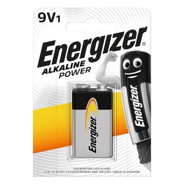 Energizer Alkaline Power 6LR61/9V Alkaline Battery