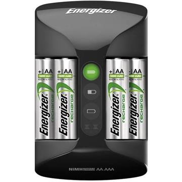 Energizer Pro Battery Charger w. 4 x R6/AA Batteries