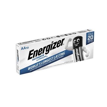 Energizer Ultimate Lithium LR6/AA Batteries - 10 Pcs.