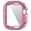 Enkay Apple Watch Ultra/Ultra 2 TPU Puzdro s Ochranou Obrazovky - 49mm - Ružová