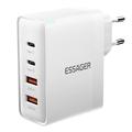 Essager ES-CD37 100W Quick Charger - EU Plug - White