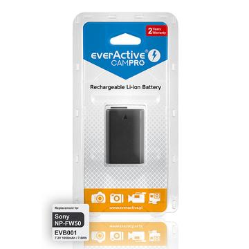 EverActive CamPro EVB001 Battery - Sony Alpha 33, Sony Alpha 55, Sony NEX-3 - 1050mAh