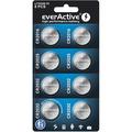 EverActive Mini Coin Cell Battery Set - CR2016/CR2025/CR2032 - 8 Pcs.