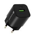 EverActive SC-390QB GaN Wall Charger - 30W - Black