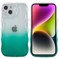 Wavy Edge Gradient iPhone 14 TPU Puzdro