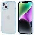 Svetelný iPhone 14 Plus TPU Puzdro - Modra