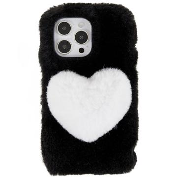 Plush Heart iPhone 14 Pro TPU Puzdro