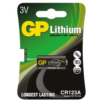 GP Photo CR123 Battery 3V