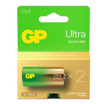 GP Ultra G-Tech LR14/C Batteries - 2 Pcs.