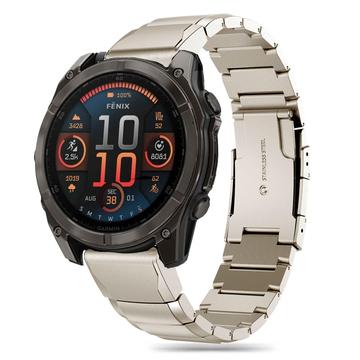 Garmin Fenix 5/6/6 Pro/7/8/E Tech-Protect SteelBand Stainless Steel Strap - 43mm