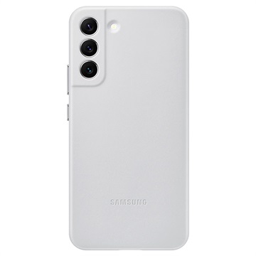 Samsung Galaxy S22+ 5G kožený kryt EF -VS906LJEGWW - svetlo šedá