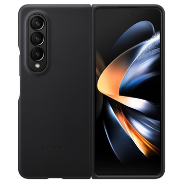 Samsung Galaxy Z Fold4 Kožený Kryt EF-VF936LBEGWW - Čierna