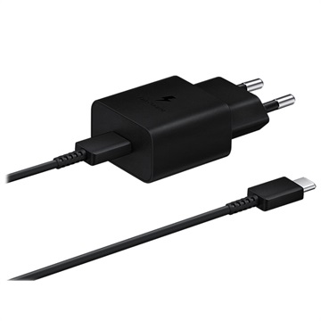 Samsung Fast Travel Charger a USB -C kábel EP -T1510XBEGEU - 15W - Čierna