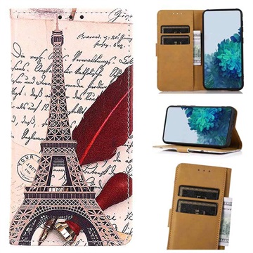 Glam Series Sony Xperia 10 IV Case Wallet - Eiffel Tower