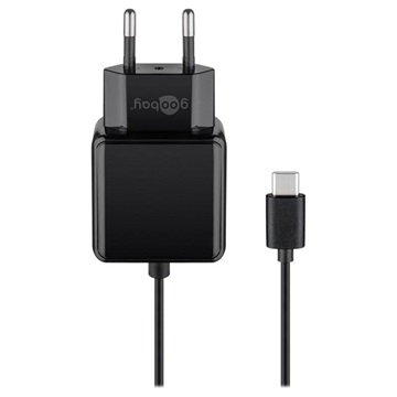 Goobay Universal USB -C Wall Charger - 15W, 5V/3A - Čierna