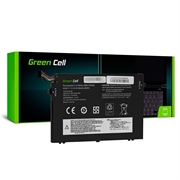 Green Cell Battery - Lenovo ThinkPad E480, E580, E590 - 4100mAh