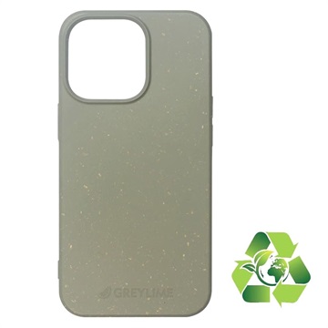 Greylime Biologicky odbúrateľný iPhone 13 Pro Case - Green