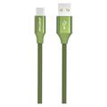 Pletený Kábel USB-A / USB-C GreyLime - 1m